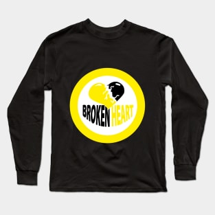 Broken Heart Sign Long Sleeve T-Shirt